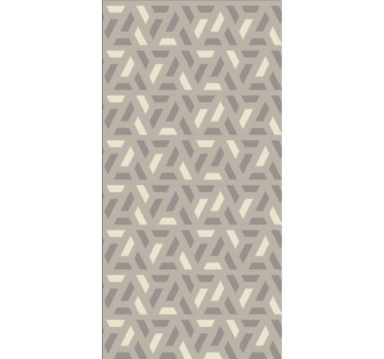 Pattern roller blind geometric design delight - TenStickers