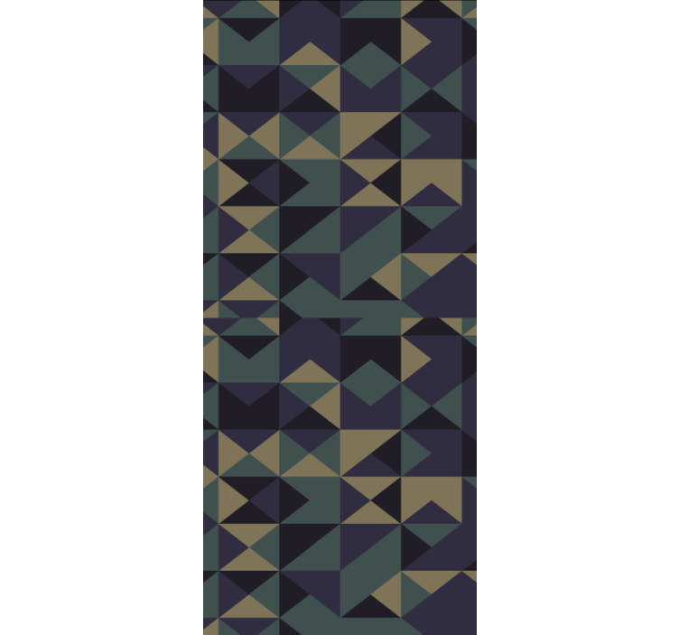 Geometric Pattern Blocks modern blind - TenStickers