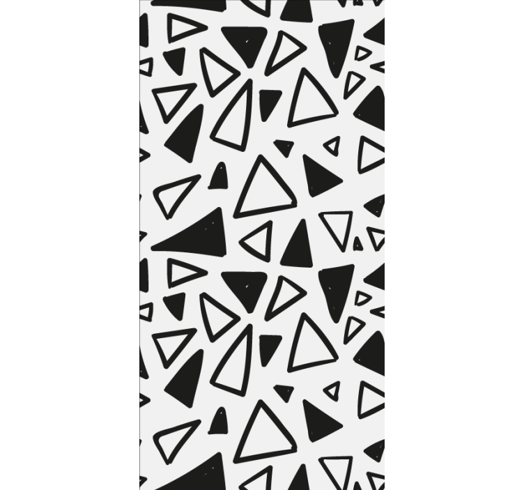 Abstract triangle patterns modern blind - TenStickers