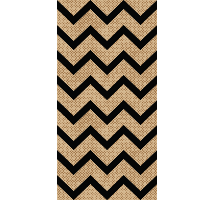 Hollywood-regency zigzag lines Modern blind - TenStickers