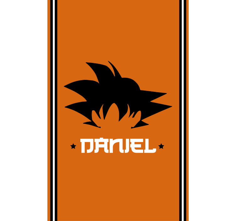 Goku Customizable Superhero blind - TenStickers