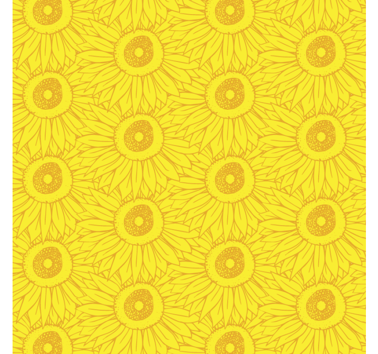 Light sunflower shades Yellow blind - TenStickers