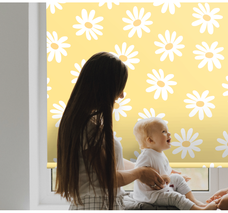 Daisy flowers for babies Modern blind - TenStickers