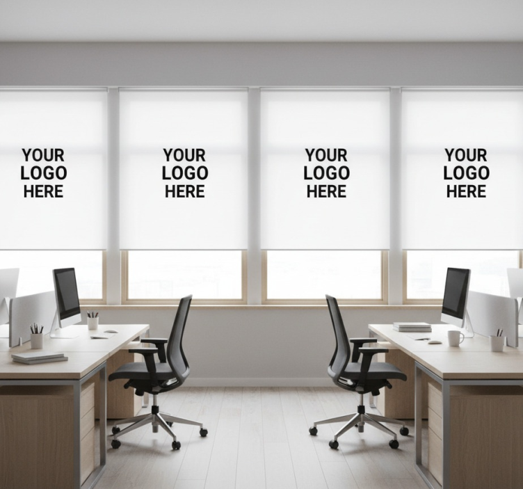 Blind office custom business logo design - TenStickers