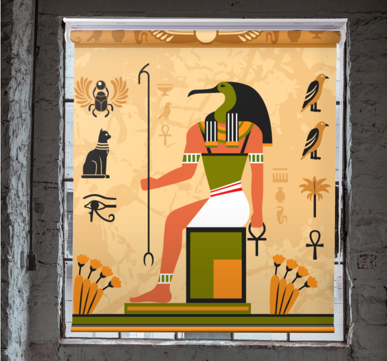 Ancient egyptian deity blind original - TenStickers