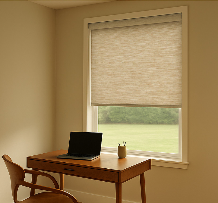Blind office modern trendy beige - TenStickers