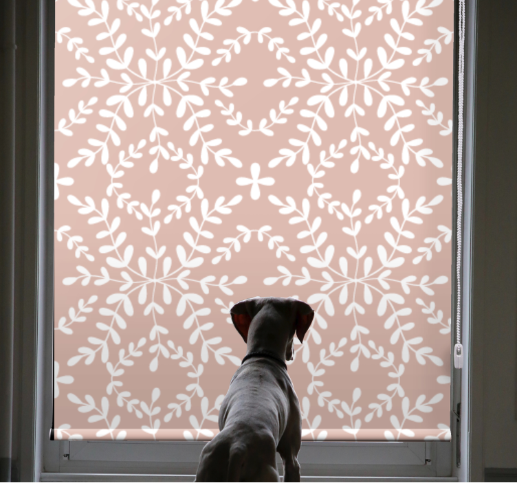 Botanical Leaf Theme blind flowers and plants - TenStickers