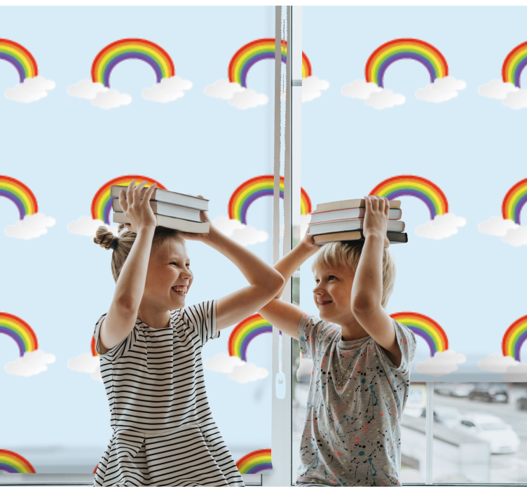 Rainbows cheer blind children - TenStickers