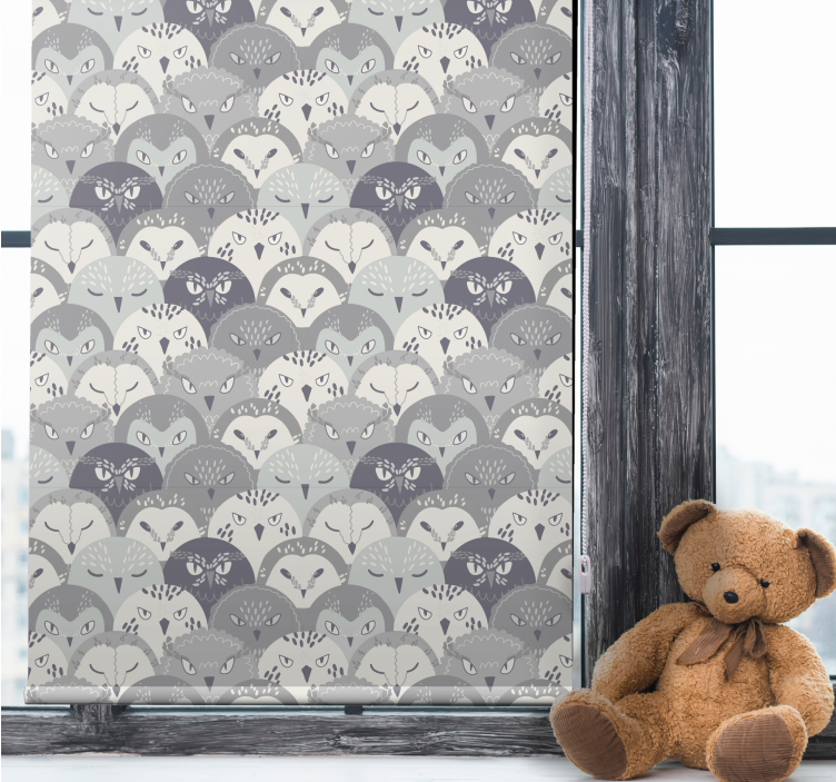 Grey forest creatures animals blind - TenStickers