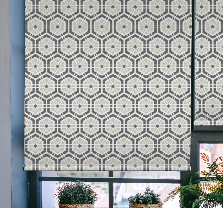 Geometric Thematic Elements modern blind - TenStickers