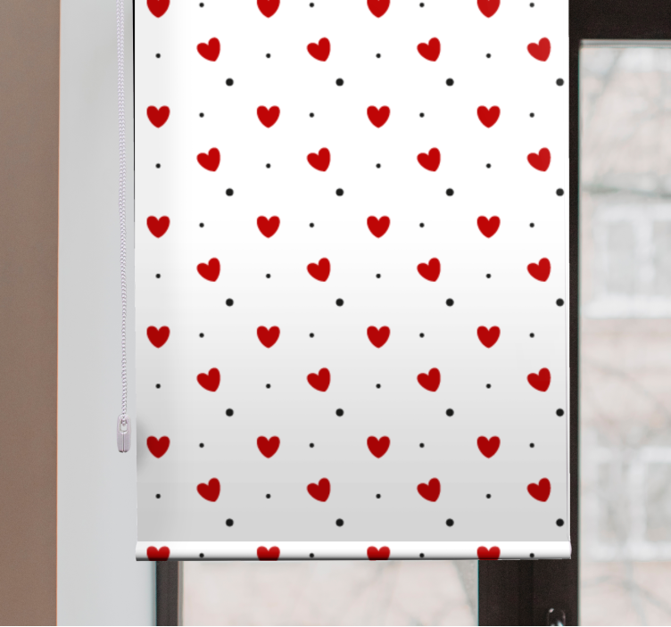 Heart Pattern Delight love blind - TenStickers