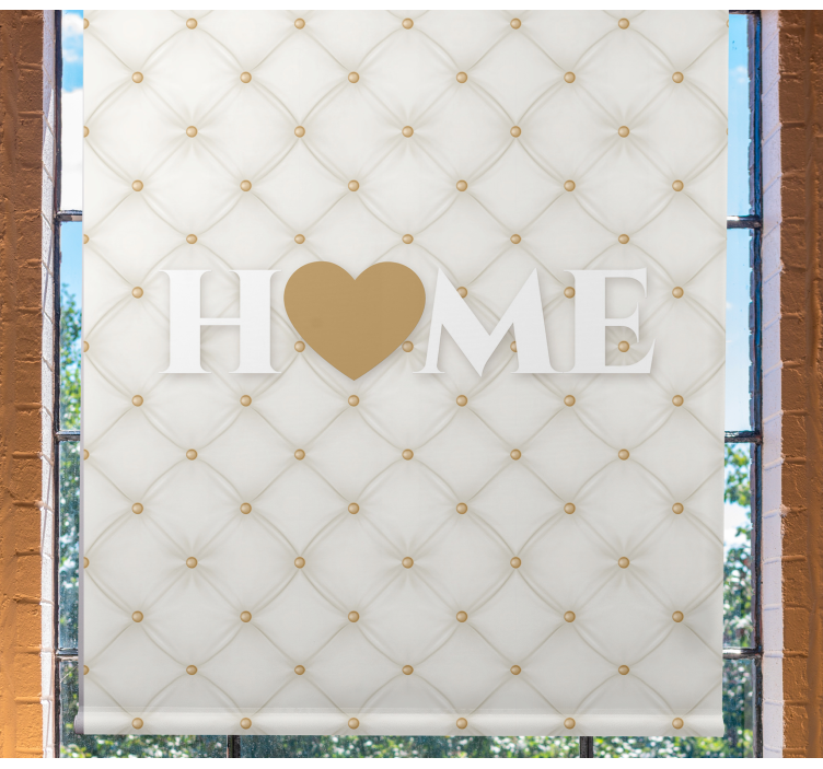Home crochet design living room blind - TenStickers