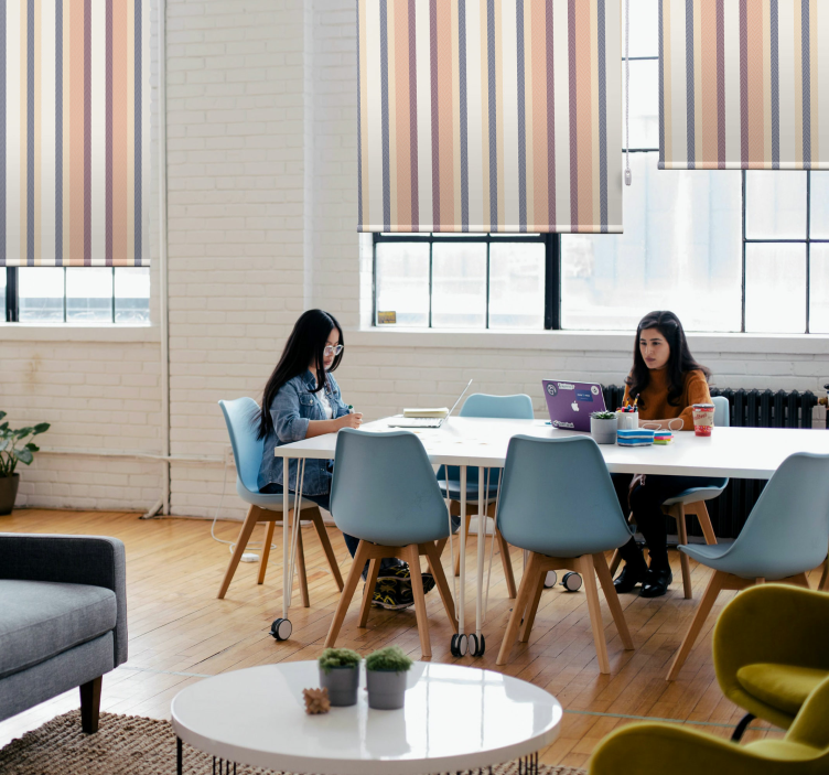 Vertical texture blind pattern blind - TenStickers