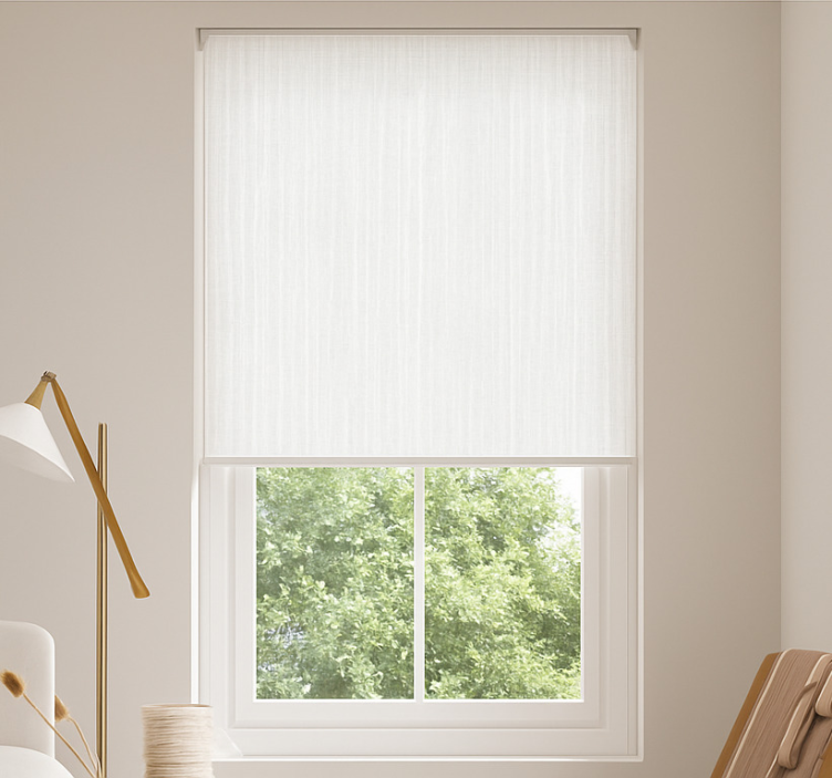 Wooden light grey modern blind - TenStickers