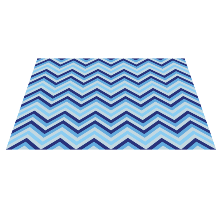 Textured placemats chevron pattern surface - TenStickers