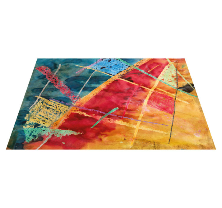 Original placemats vibrant geometric designs - TenStickers