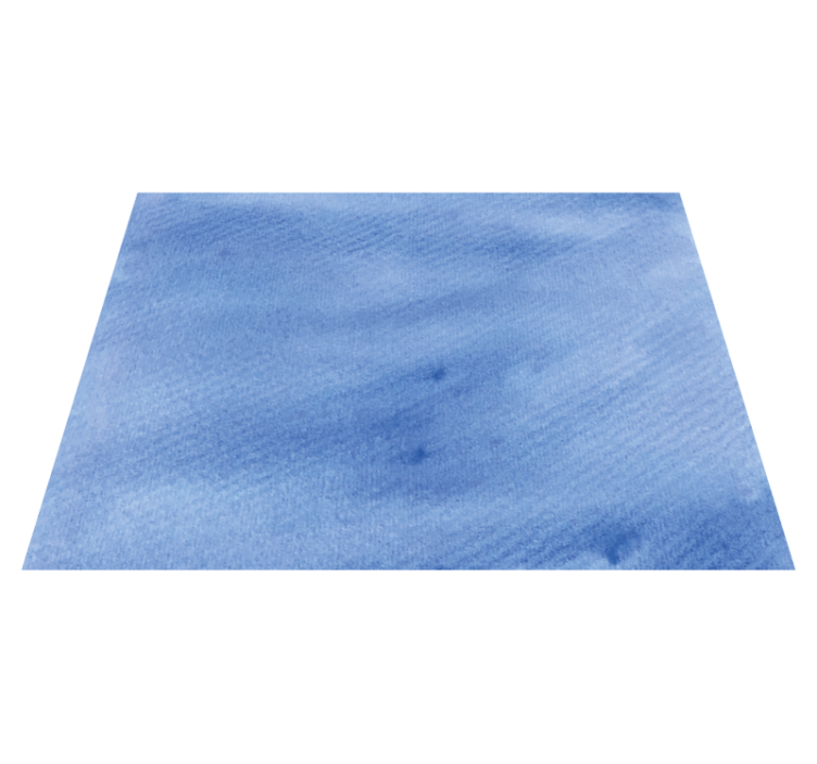 Textured placemats with a smooth blue surface - TenStickers