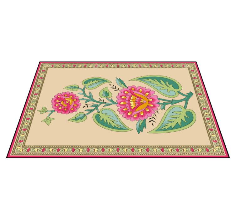 Original placemats floral patterned centerpiece - TenStickers