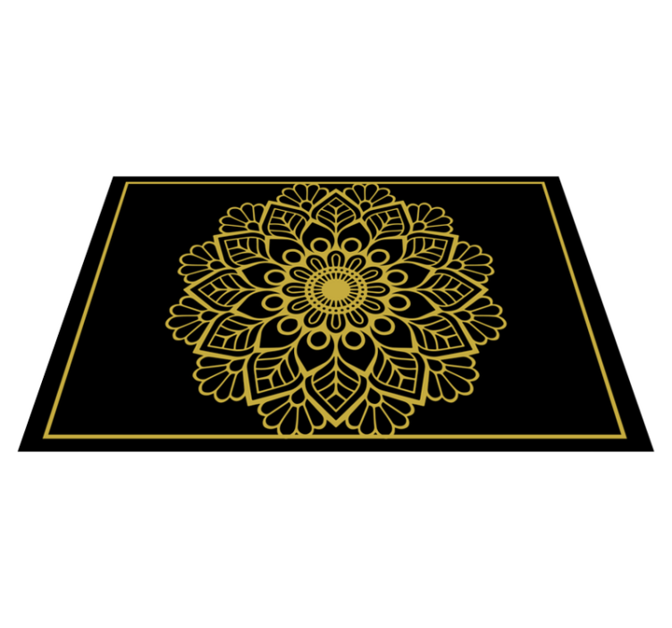 Elegant placemats with graceful botanical design - TenStickers