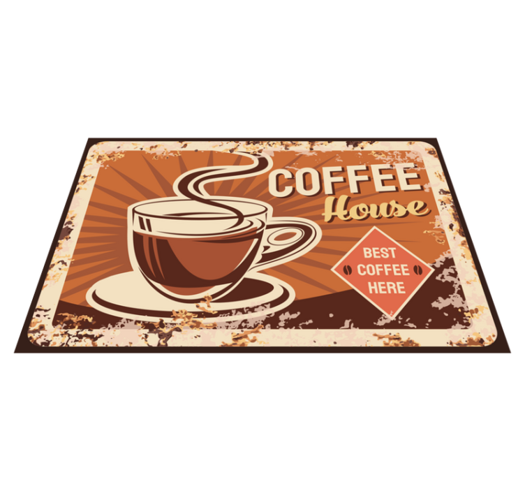 Quote placemats coffee house wisdom - TenStickers