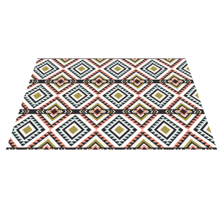 Original placemats with geometric pattern design - TenStickers