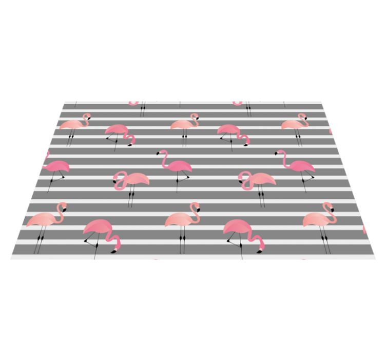 Original placemats flamingo patterned placemats - TenStickers
