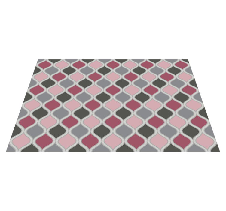 Textured placemats colorful patterned design - TenStickers
