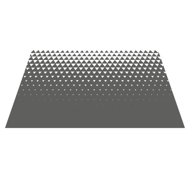 Textured placemats with triangle pattern overlay - TenStickers