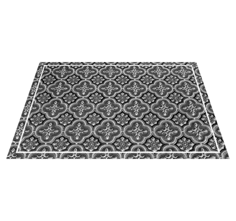 Textured placemats with detailed pattern design - TenStickers