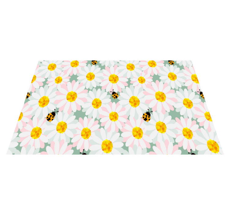 Original placemats in vibrant floral designs - TenStickers