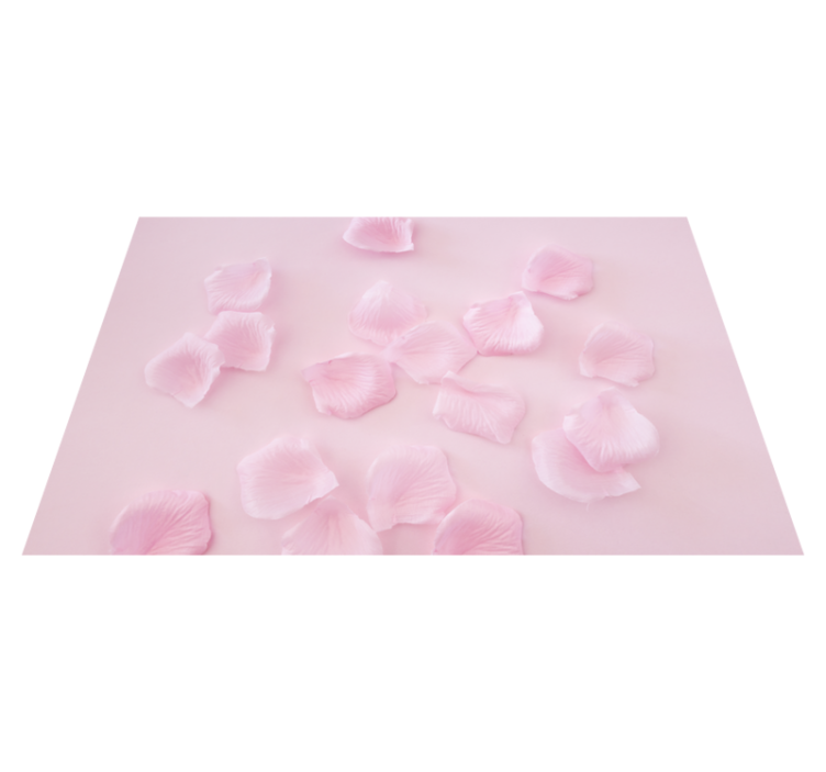 Textured placemats delicate petal design - TenStickers