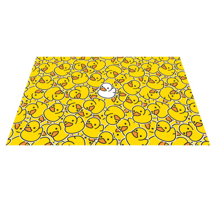Children placemats duckling pattern design - TenStickers