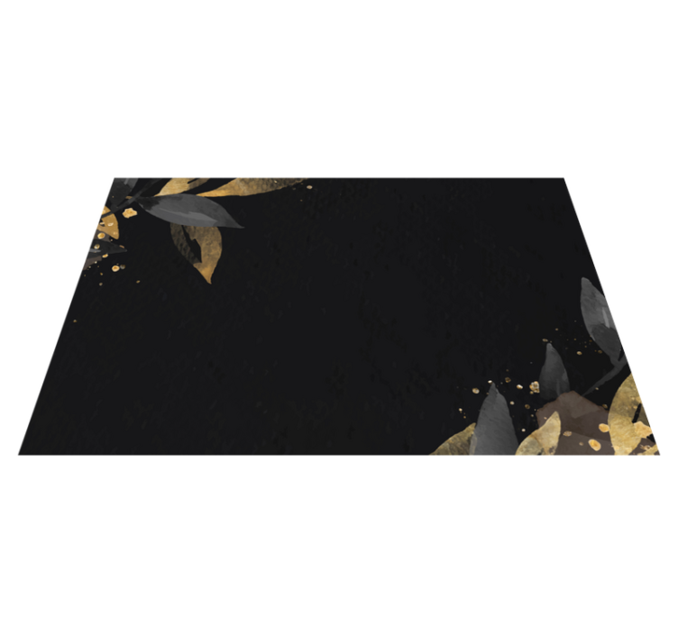 Elegant placemats with sophisticated leaf designs - TenStickers
