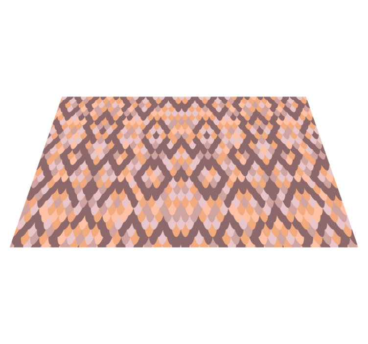 Textured placemats with geometric diamond patterns - TenStickers