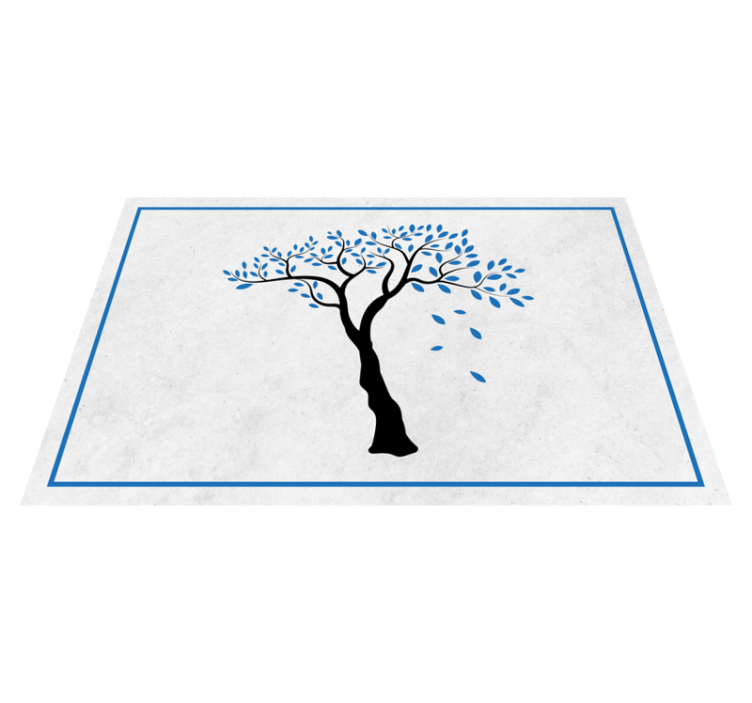 Original placemats elegant tree design - TenStickers