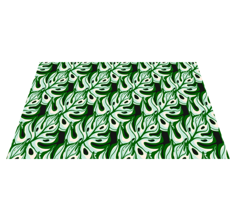 Original placemats lush leaf design - TenStickers