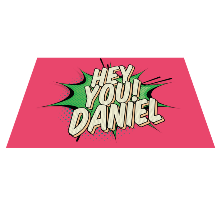 Personalised placemats just for you! - TenStickers