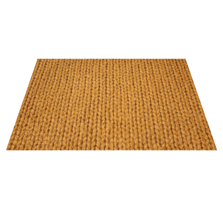 Textured placemats with knitted fabric design - TenStickers