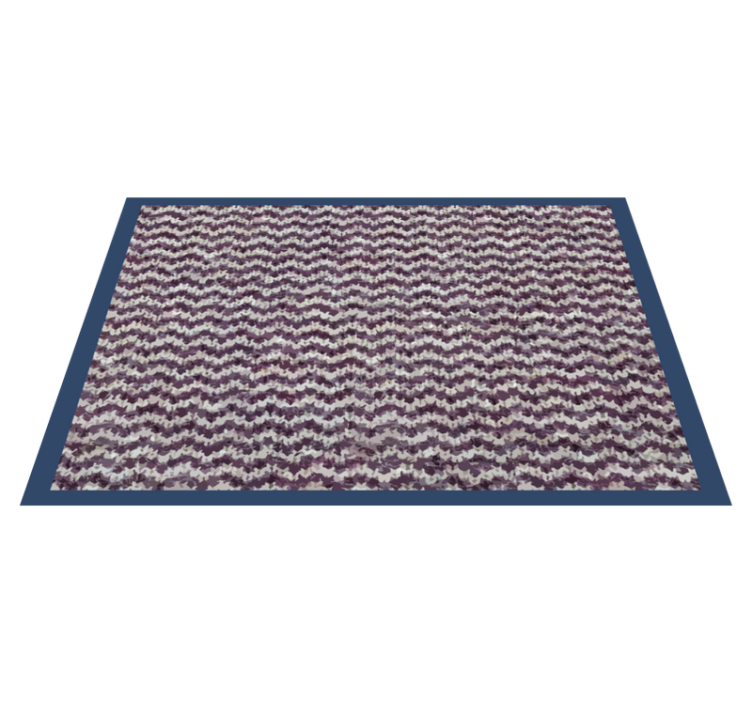 Textured placemats in a purple surface design - TenStickers