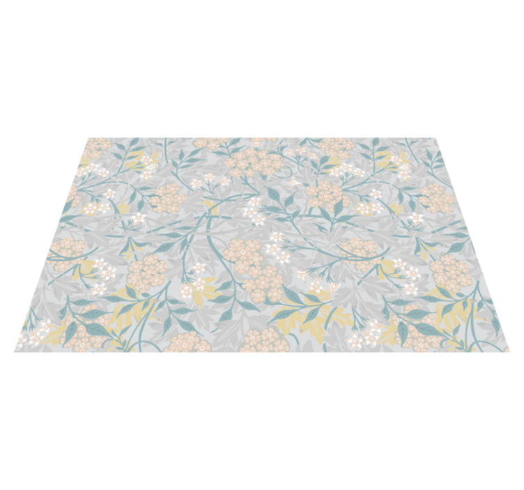 Textured placemats with floral inspired design - TenStickers