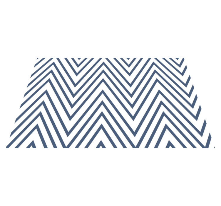 Modern placemats elegant chevron design - TenStickers