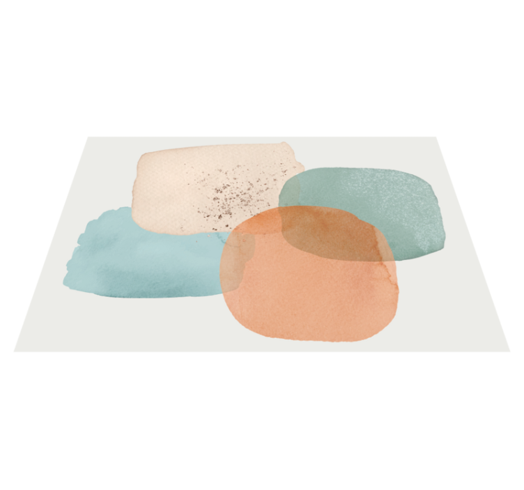 Textured placemats in subdued color patterns - TenStickers