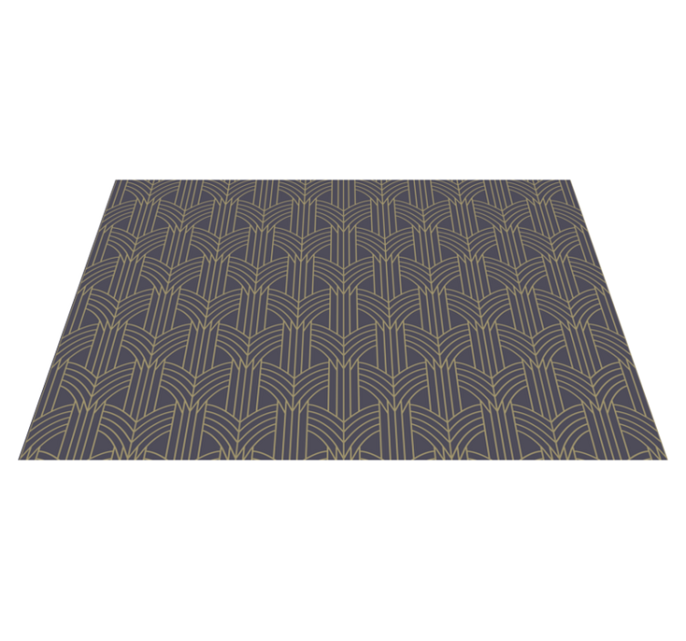Textured placemats with chic geometric design - TenStickers