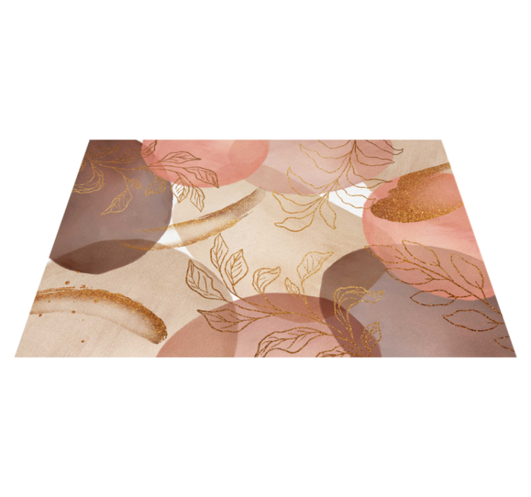 Textured placemats with elegant leaf designs - TenStickers