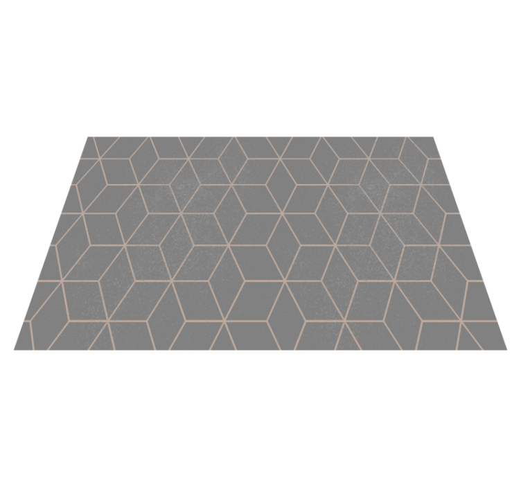 Textured placemats with hexagonal pattern surface - TenStickers