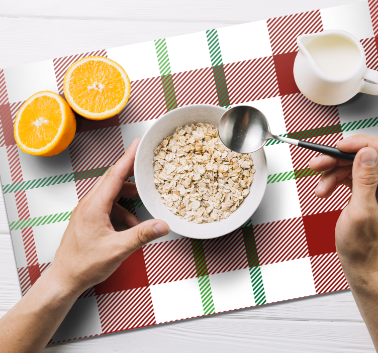 English style pattern original placemats - TenStickers