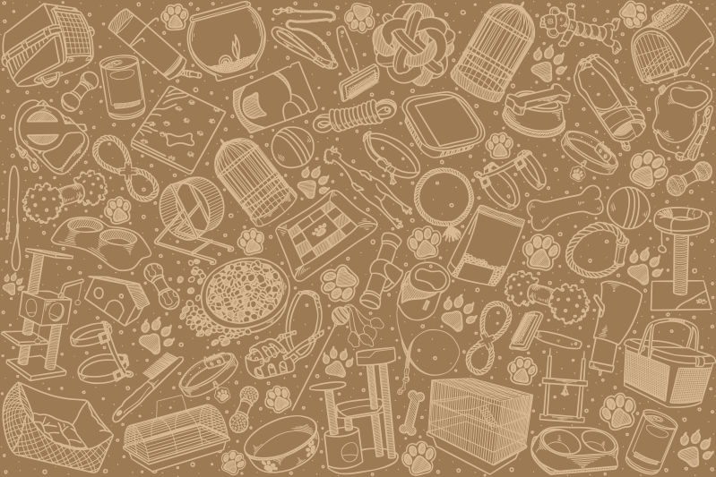 Textured placemats for detailed kitchen decor - TenStickers