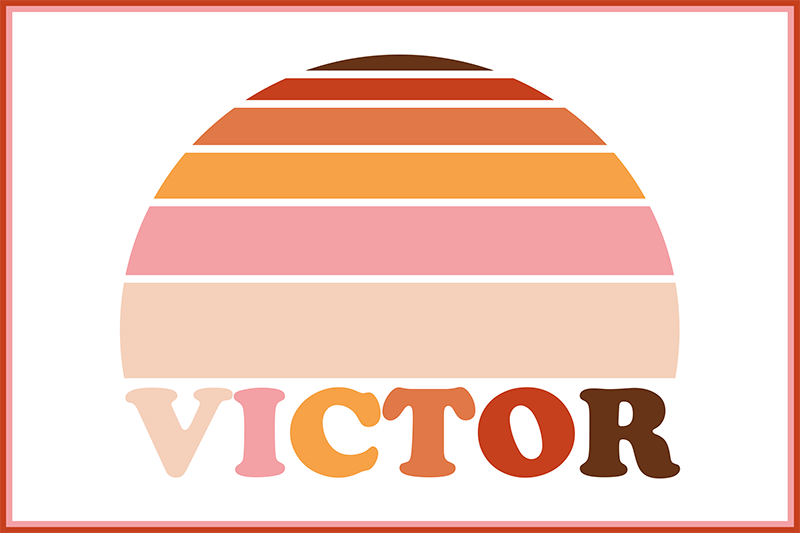 Personalised placemats customizable name placemats - TenStickers