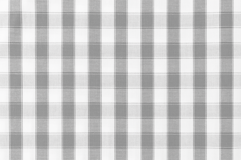 Textured placemats classic checkered design - TenStickers