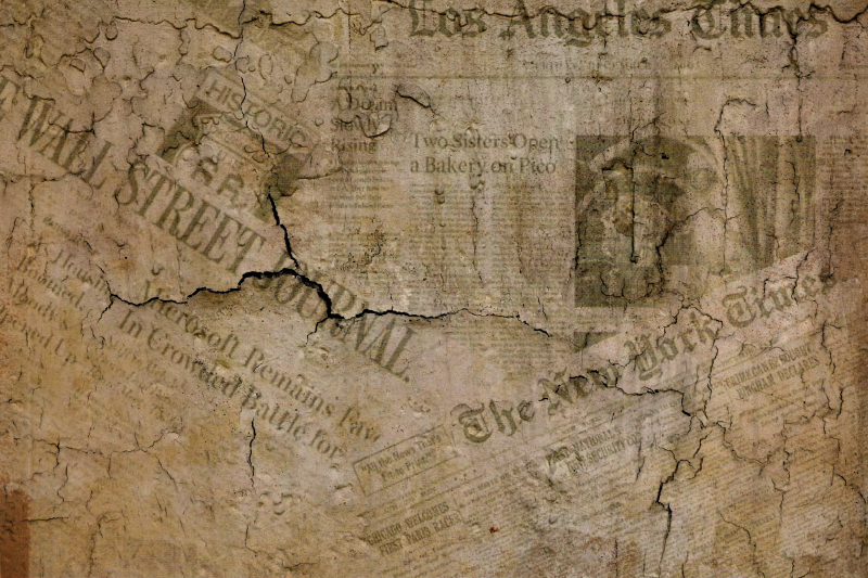 Textured placemats with cracked paper finish - TenStickers